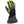Volt grey and yellow insulated heated ski glove with wrist strap and zipper pocket