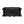 Bottom view of a black Briggs and Riley suitcase showing four wheels and a central handle