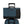 Briggs and Riley blue tote bag attached to luggage handle