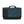 Briggs and Riley blue and black travel tote bag with top handles and front zipper pocket