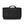 Black Briggs and Riley travel tote bag with top handles and front zippered pocket