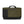 Olive green Briggs and Riley travel tote with black leather accents and top carry handles