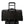 Black Briggs and Riley travel bag attached to a luggage handle