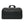 Black Briggs and Riley duffel bag with top handles and front zipper pocket