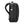 Side view of a black Briggs and Riley backpack with a retractable ID tag