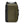 Olive green Briggs and Riley backpack with black trim and vertical zippered front pocket