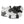 Korkers ice traction cleats attached to a white shoe
