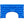 Blue fabric neck and shoulder heating pad with segmented channels