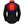 Back view of Aheata heated jacket with visible orange heating elements on collar and spine