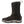 Korkers black quilted winter boot with front zipper and grey midsole