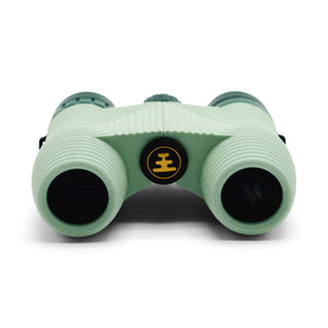 NOCS Provisions sage green binoculars viewed from the front