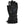 Black Swany leather ski glove with zippered pocket and adjustable wrist strap