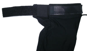 California Heat black fabric sleeve with adjustable velcro strap