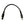 California Heat black coaxial power adapter cable