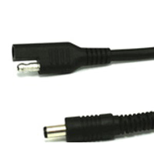 California Heat battery harness power cable with coaxial and SAE connectors
