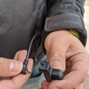 California Heat power cable connector and protective cap
