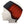 California Heat black heated headband on a mannequin head showing internal heating elements