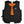 Ergodyne Chill Its 6255 black cooling vest with orange mesh interior