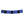 Blue Chill-Its cooling hard hat sweatband with black hook and loop fasteners