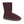 Cloud Nine Sheepskin dark brown suede mid calf boot