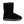 Cloud Nine Sheepskin black suede mid calf boot with flat rubber sole
