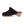 Cloud Nine Sheepskin black suede mule clog with fur lining and studded wooden heel