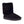 Cloud Nine Sheepskin black suede boot with fur lining and pom pom detail