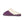 Cloud Nine Sheepskin purple suede slipper with cream wool lining