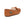 Cloud Nine Sheepskin brown suede moccasin slipper with shearling lining and side brand tag