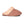 Cloud Nine Sheepskin tan suede mule slipper with cream wool lining