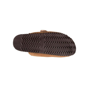 Brown rubber treaded sole of a Cloud Nine Sheepskin slipper