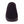 Cloud Nine Sheepskin black suede slipper viewed from the front