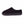 Cloud Nine Sheepskin black suede slip on slipper with a thick rubber sole