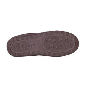 Brown Cloud Nine Sheepskin slipper sole with textured tread
