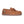 Cloud Nine Sheepskin brown suede moccasin slipper with lace detail