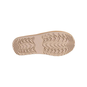 Cloud Nine Sheepskin boot sole with textured wave pattern