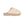 Cloud Nine Sheepskin cream wool mule slipper with beige rubber sole