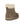 Cloud Nine Sheepskin brown suede ankle boot with cream wool cuff and lug sole