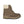 Cloud Nine Sheepskin brown lace up boot with shearling cuff and lug sole