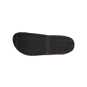 Cloud Nine Sheepskin slipper sole with black herringbone tread pattern
