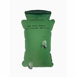 CompCooler 5L single chamber ice bladder with inlet and outlet ports