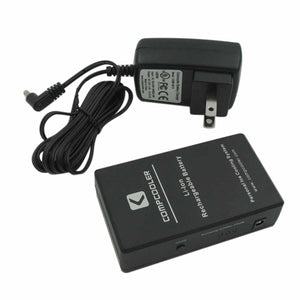 CompCooler lithium ion rechargeable battery and wall charger