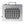 Silver metal water chiller unit with top handle and side ventilation grille