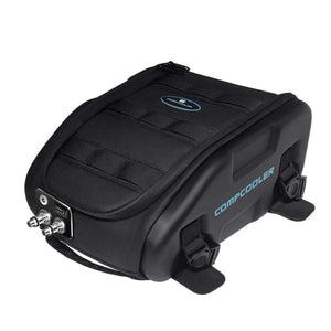 CompCooler black liquid cooling backpack unit with hose connectors