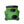 Green 1.5 liter hydration bladder with black top closure and valve