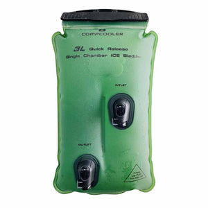Compcooler 3L single chamber ice bladder with inlet and outlet ports