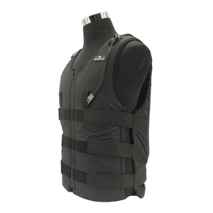 CompCooler black liquid cooling vest on a mannequin
