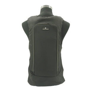 CompCooler black liquid cooling vest on a mannequin