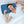 Man sleeping on a Cool Care Technologies blue cooling pillow insert
