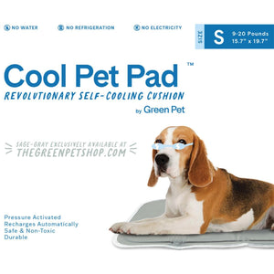 Small Cool Care Technologies self cooling pet pad for pets 9 to 20 pounds